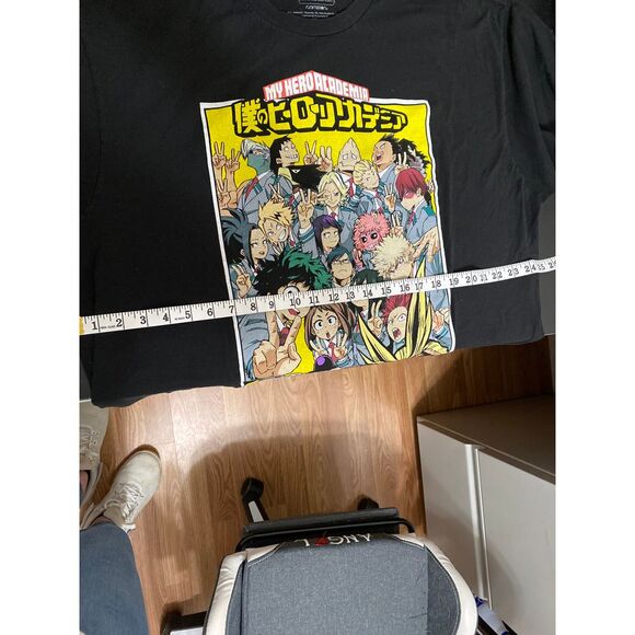 My Hero Academia T Shirt Anime Multiple Character Graphic Funimation Tagless 2XL - Picture 5 of 5